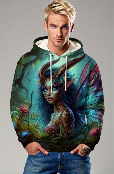 Aries Zodiac Collection: The Queen of Flames Hoodie