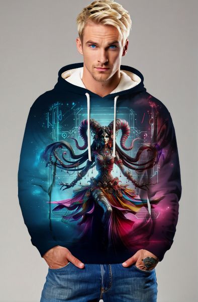 Aries Zodiac Collection: The Queen of Fire Hoodie, Sweatshirt, Zip-Up, T-Shirt