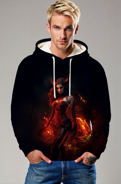 Aries Zodiac Collection: The Warrior Queen Hoodie, Sweatshirt, Zip-Up, T-Shirt