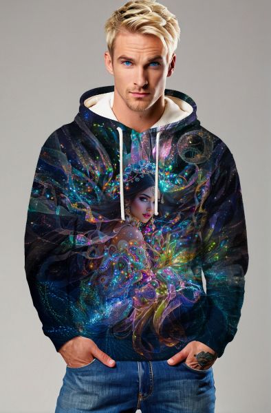 Cancer Zodiac Collection: The Moonlit Protector Hoodie, Sweatshirt, Zip-Up, T-Shirt
