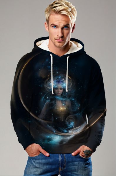 Cancer Zodiac Collection: The Stellar Protector Hoodie, Sweatshirt, Zip-Up, T-Shirt