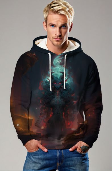 Capricorn Zodiac Collection: The Dark Empress Hoodie, Sweatshirt, Zip-Up