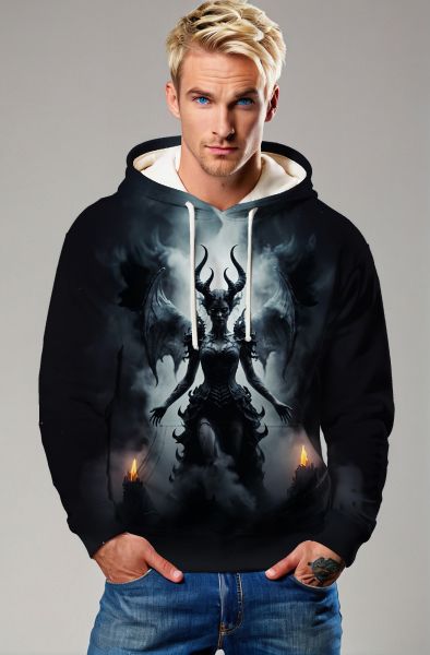 Capricorn Zodiac Collection: The Midnight Sorceress Hoodie, Sweatshirt, Zip-Up, T-Shirt