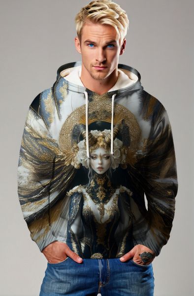 Capricorn Zodiac Collection: The Celestial Queen Hoodie, Sweatshirt, Zip-Up, T-Shirt