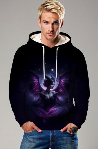 Capricorn Zodiac Collection: The Cosmic Sorceress Hoodie, Sweatshirt, Zip-Up, T-Shirt