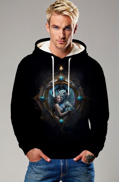 Capricorn Zodiac Collection: The Celestial Keeper Hoodie, Sweatshirt, Zip-Up, T-Shirt