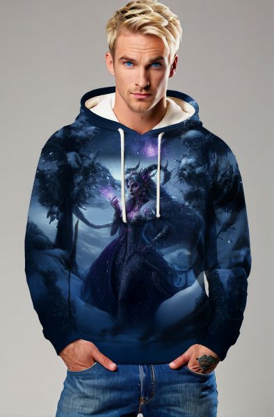 Capricorn Zodiac Collection: The Dark Sorceress Hoodie, Sweatshirt, Zip-Up, T-Shirt
