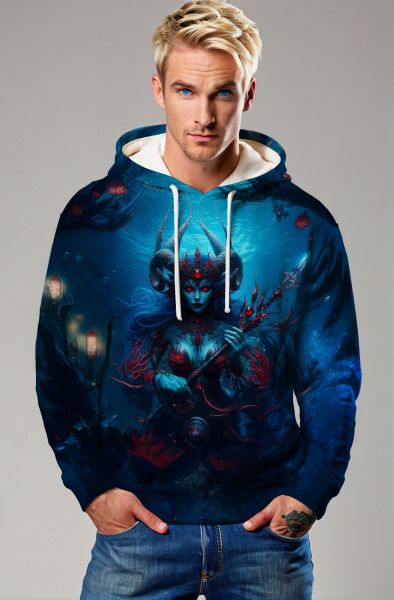 Capricorn's Sea Goddess: The Power of the Ocean Hoodie, Sweatshirt, Zip-Up, T-Shirt
