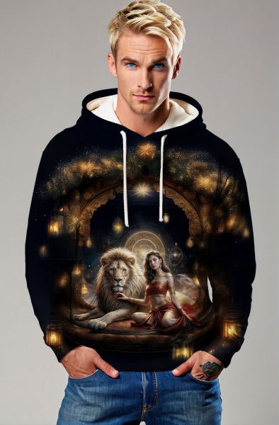 Regal Lioness: The Timeless Power Hoodie, Sweatshirt, Zip-Up, T-Shirt-Hoodie