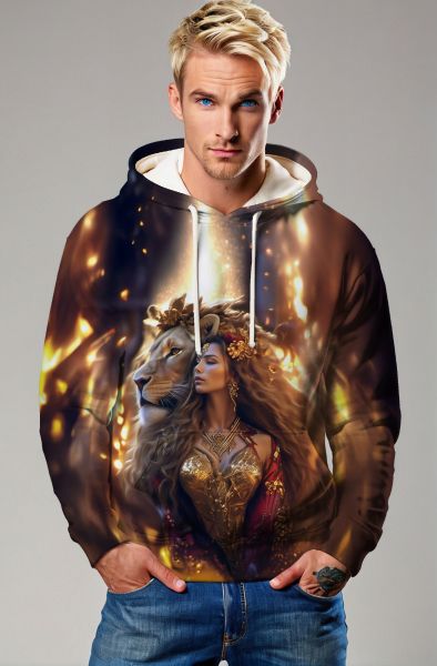 Golden Ruler: The Lioness of Light Hoodie, Sweatshirt, Zip-Up, T-Shirt-Hoodie