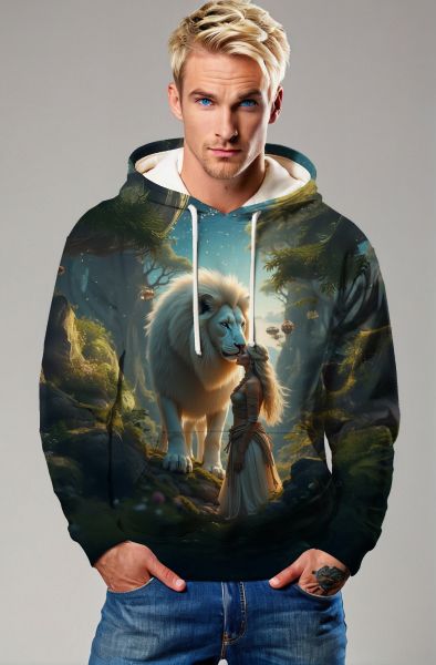 Mystic Pride: The Celestial Bond Hoodie, Sweatshirt, Zip-Up, T-Shirt-Hoodie