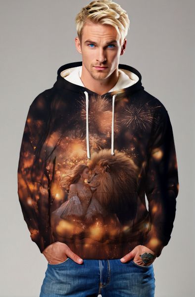 The Royal Fire: Embrace of the Lioness Hoodie, Sweatshirt, Zip-Up, T-Shirt-Hoodie