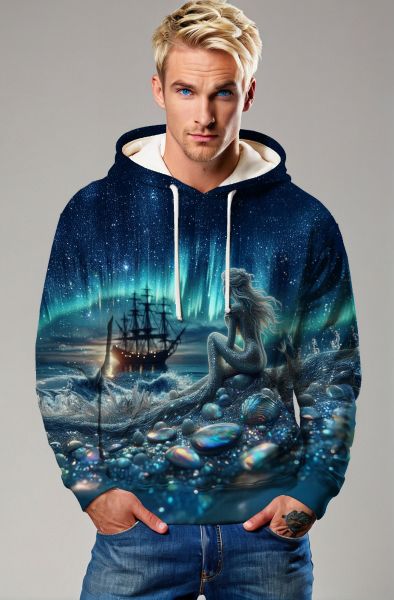Celestial Serenity: The Pisces Dreamscape Hoodie, Sweatshirt, Zip-Up, T-Shirt