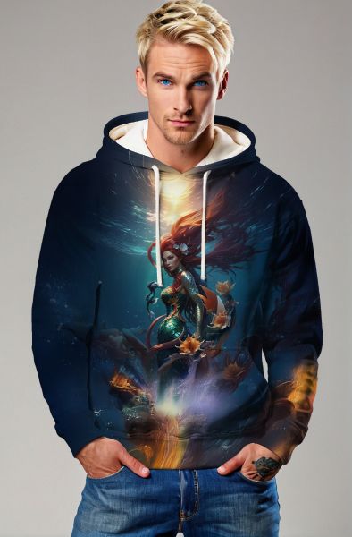 Mystic Moonlight Dance: The Pisces Awakening Hoodie, Sweatshirt, Zip-Up, T-Shirt