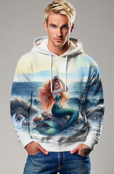 Mermaid's Ocean Dream: Pisces Mystique Hoodie, Sweatshirt, Zip-Up, T-Shirt-Hoodie