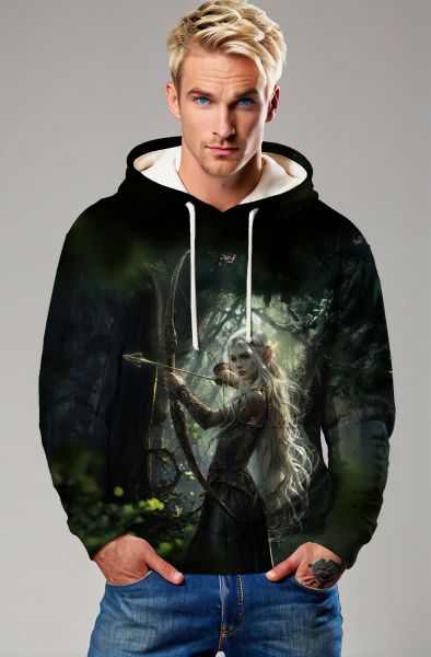 Sagittarius' Forest of Destiny: The Bow of the Wild Hoodie, Sweatshirt, Zip-Up, T-Shirt-Hoodie