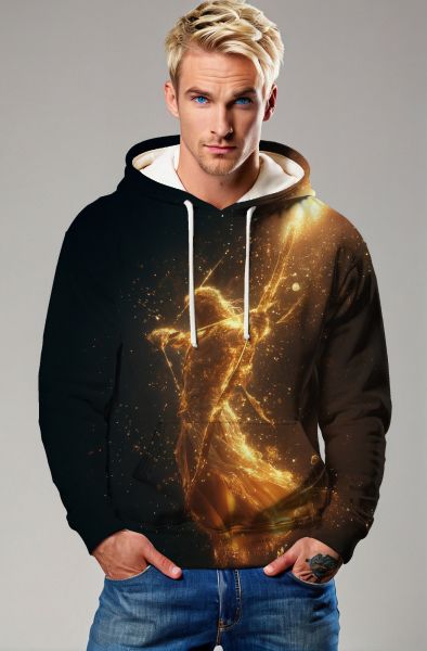 Sagittarius' Cosmic Archer: The Stars Align Hoodie, Sweatshirt, Zip-Up, T-Shirt
