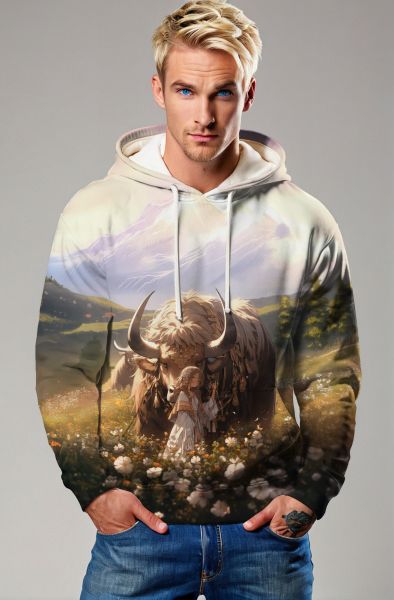 Taurus Zodiac Collection: The Guardian of the Fields Hoodie, Sweatshirt, Zip-Up, T-Shirt