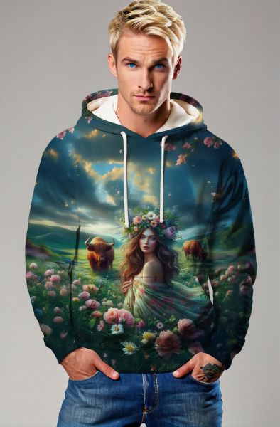 Taurus Zodiac Collection: The Earthly Queen Hoodie, Sweatshirt, Zip-Up, T-Shirt