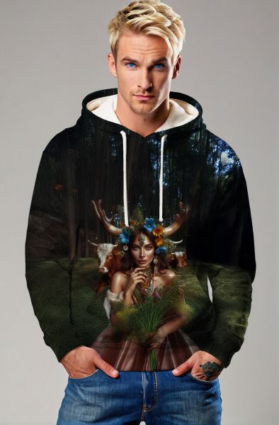 Taurus Zodiac Collection: The Enchanted Forest Spirit Sweatshirt