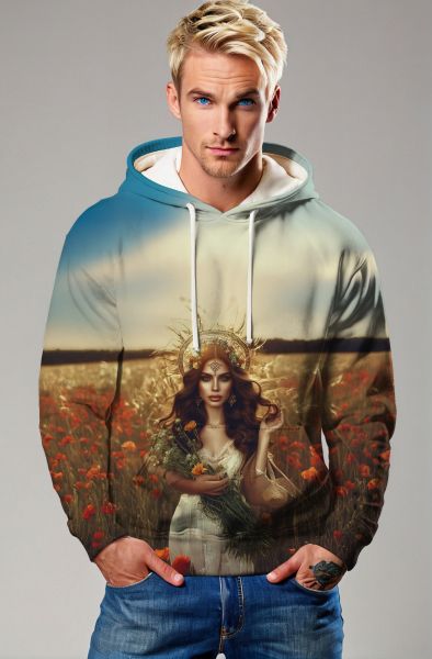 Virgo Zodiac Collection: The Mystic of Light Sweatshirt