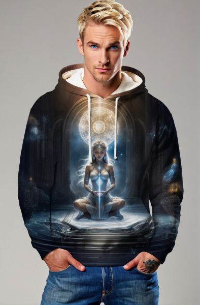 Virgo Zodiac Collection: The Cosmic Empress Hoodie, Sweatshirt, Zip-Up, T-Shirt