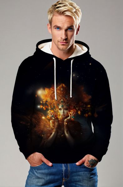 Virgo Zodiac Collection: The Celestial Sorceress Hoodie, Sweatshirt, Zip-Up, T-Shirt