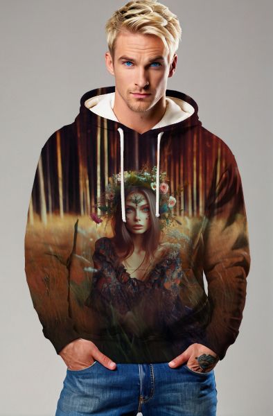 Virgo Zodiac Collection: The Forest Whisperer Hoodie, Sweatshirt, Zip-Up, T-Shirt