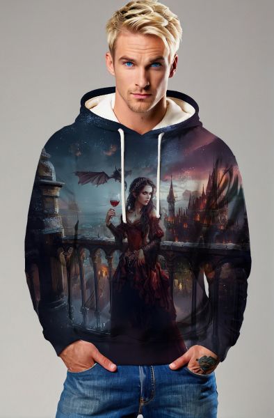 Virgo Zodiac Collection: The Moonlit Sorceress Hoodie, Sweatshirt, Zip-Up, T-Shirt