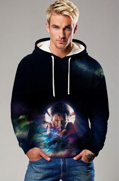 Doctor Strange Mystic Energy Hoodie – Sorcerer Supreme