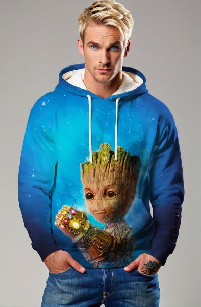 Baby Groot Hoodie – Infinity Power