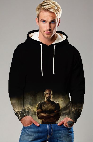 Luke Cage Hoodie - Resilience in Every Battle