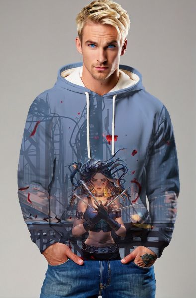 Laura Kinney / X-23 Hoodie - Tap Into the Mutant 