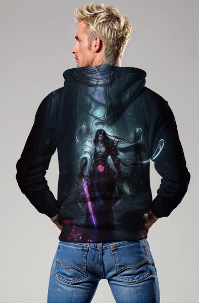 Capricorn's Shadowed Knight: The Serpent of Power Hoodie, Sweatshirt, Zip-Up, T-Shirt-Hoodie