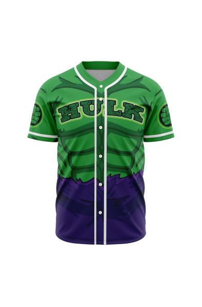 Hulk Marvel Baseball Jersey