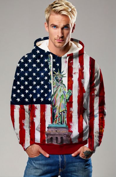 Independence Day Crew Neck Sweater-33