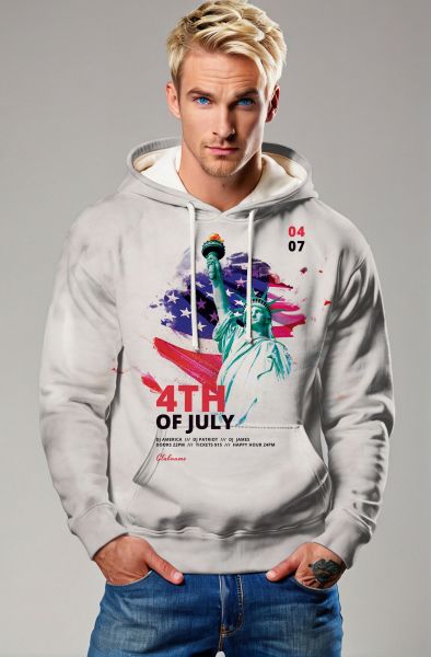 Independence Day Crew Neck Sweater-52