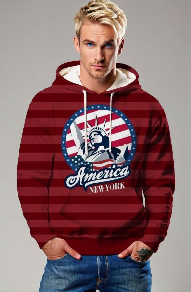Independence Day Crew Neck Sweater-53