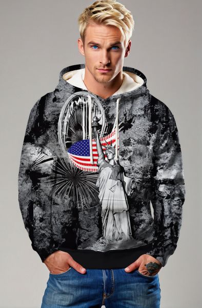 Independence Day Crew Neck Sweater-59
