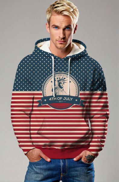 Independence Day Crew Neck Sweater-65