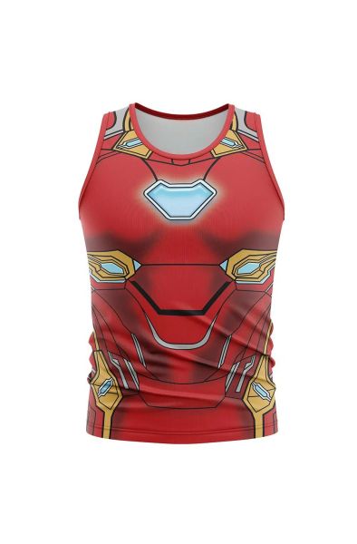 Iron Man Cosplay Marvel Tank Top