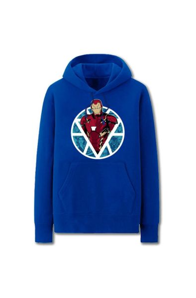 Iron Man Solid Color Super Hero I Marvel Inspired Hoodie Solid Unisex
