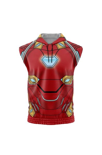 Iron Man Marvel Sleeveless Hoodie