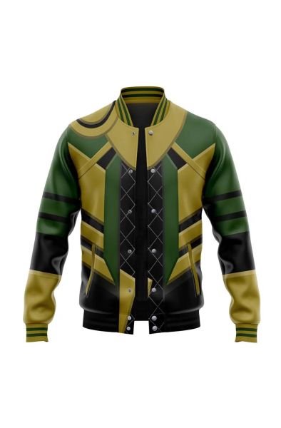 Loki Marvel Varsity Jacket