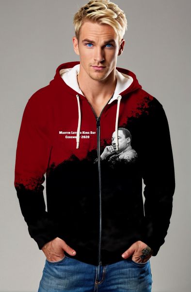 White Comfort Graphic Independence Day Hoodie