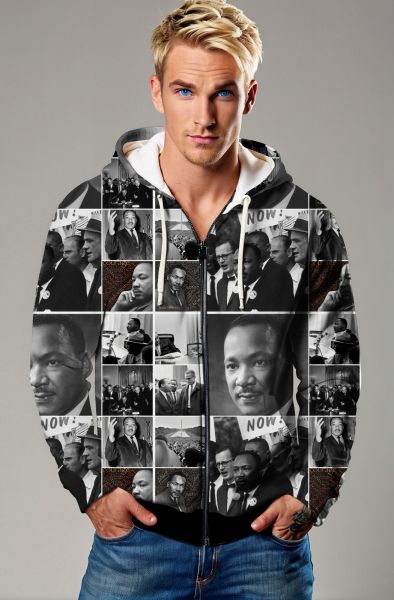 Freedom Statue White Hoodie
