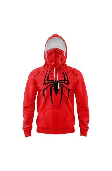 Spiderman Marvel Comics Masked Hoodie