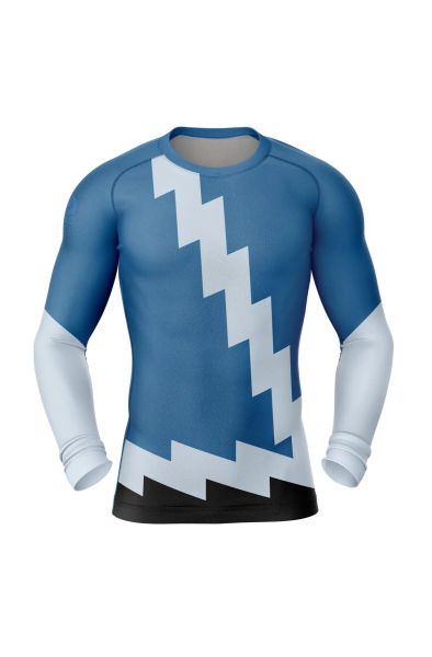 Quicksilver X-Men Marvel Long Sleeve Rash Guard Compression Shirt