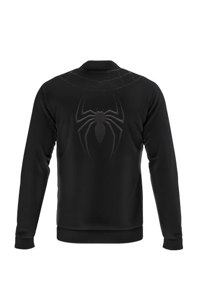 Spiderman Black Marvel Casual Bomber Jacket