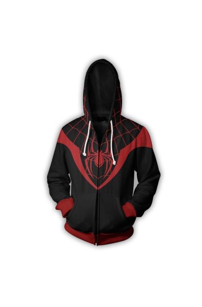 Zip Up Ultimate Spiderman Super Zip Up Hoodie